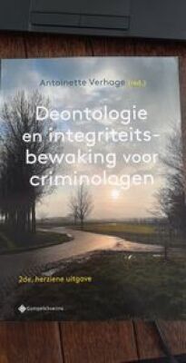 Deontologie en integriteitsbewaking voor criminologen