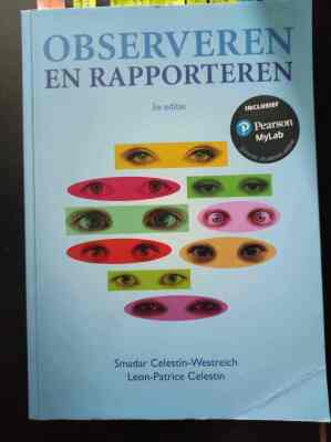 Observeren en rapporteren (3e editie)