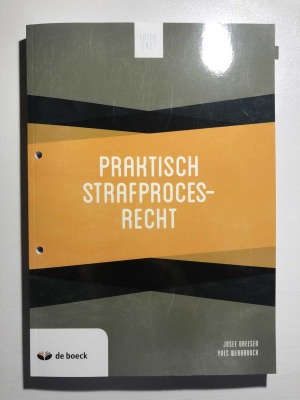 Praktisch strafprocesrecht