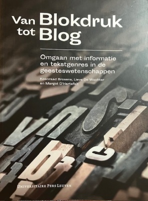 Van Blokdruk tot Blog