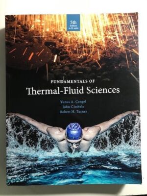 Thermal-fluid sciences (5th edition in SI units)