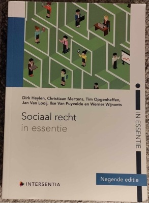 Sociaal Recht in essentie (9de editie)