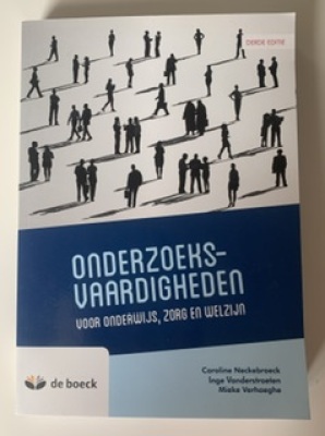 Onderzoeksvaardigheden voor onderwijs, zorg en welzijn - editie 2021
