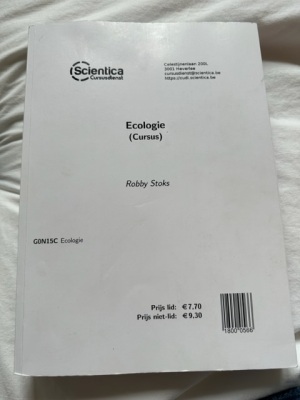 Ecologie