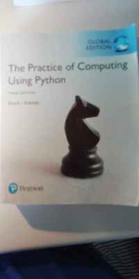 The practice of computing using python