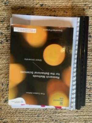 Research Methodes for the behavioral sciences
