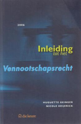 Inleiding tot het Vennootschapsrecht