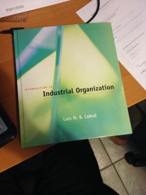 Introduction to industrial Organization
