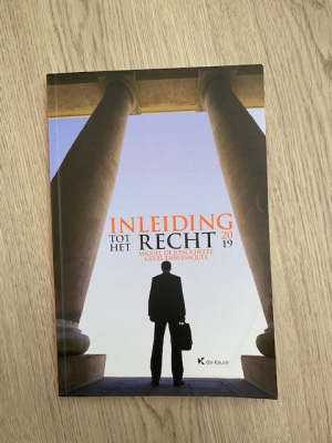 Inleiding tot het recht 2019