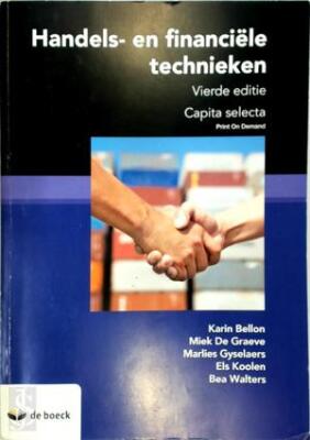 Handels en financiële technieken (vierde editie)