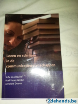 lezen en schrijven in de communicatiewetenschappen