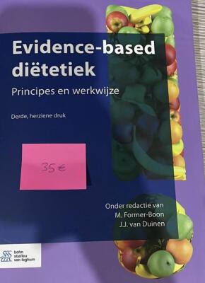 Evidence-based diëtetiek Principes en werkwijze