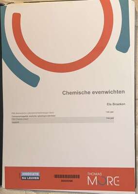 Chemische evenwichten