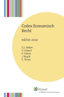 Codex econmisch recht 2012