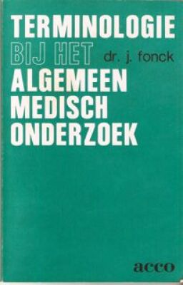 Terminologie bij het algemeen medisch onderzoek