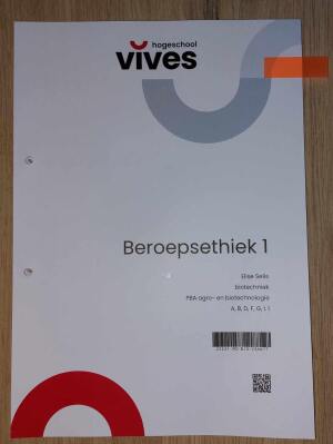 beroepsethiek 1