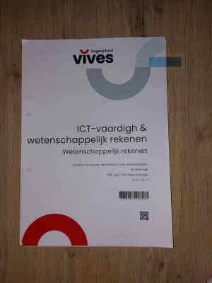 ICT vaardigheden en wetenschappelijk rekenen