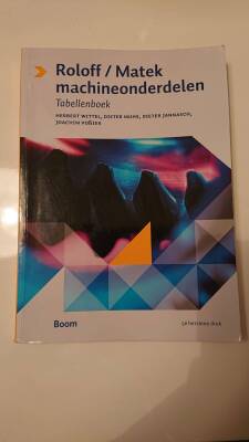 Roloff/Matek Machineonderdelen Tabellenboek