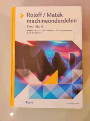 Roloff/Matek Machineonderdelen Theorieboek