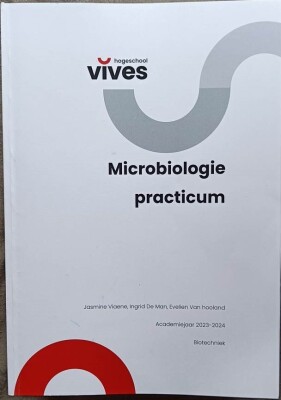 Microbiologie practicum - 2023/2024