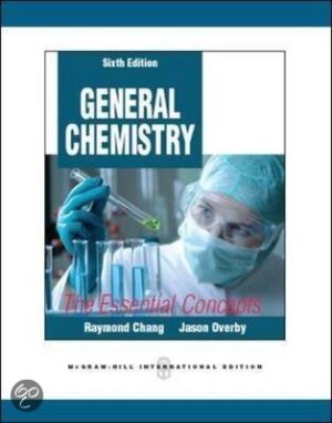 General Chemistry: The Essential Concepts (sixth edition)