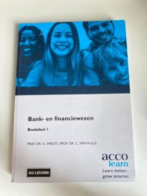 Bank- en financiewezen - Boekdeel 1
