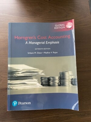 Horngren's Cost Accounting