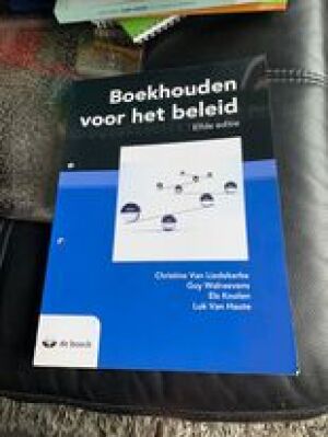 Boekhouden voor het beleid - Elfde editie