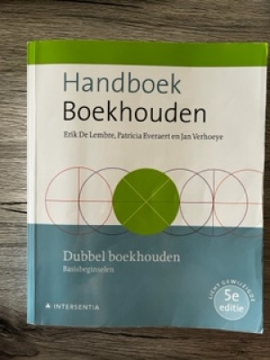 Handboek boekhouden - Dubbel boekhouden