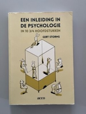 Een inleiding in de psychologie in 10 3/4 Hoofdstukken