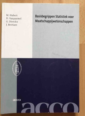 Basisbegrippen statistiek voor maatschappijwetenschappen
