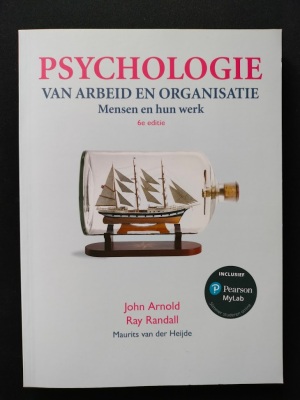 Psychologie van arbeid en organisatie, Mensen en hun werk