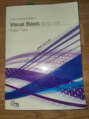 Leren porgrammeren in VISUAL BASIC 2010 1/2