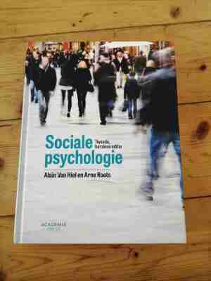 Sociale Psychologie (tweede herziene editie)