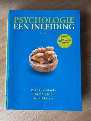 Psychologie een inleiding 8e editie