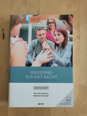 Inleiding tot het Recht editie 2019