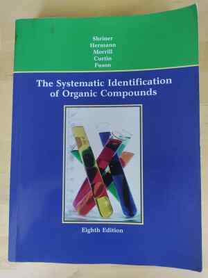 The Systematic Identification of Organic Compounds