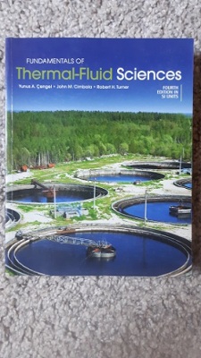 Fundamentals of Thermal-Fluid Sciences - fourth edition in SI units