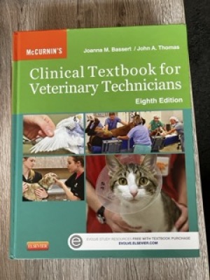 McCurnin's Clinical Textbook for Veterinary Technicians 8th edition