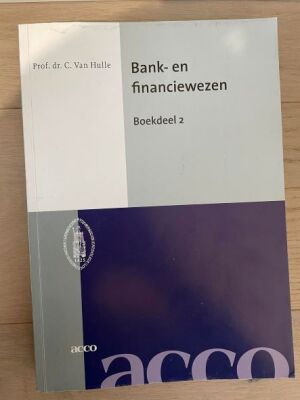 Bank- en financiewezen Boekdeel 2