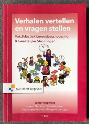 Verhalen vertellen en vragen stellen.