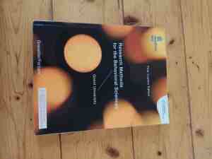 Research Methodes for the behavioral sciences
