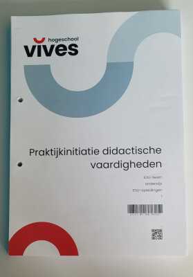 Praktijkinitiatie didactische vaardigheden