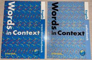 Words in Context woordenschat- en oefenboek - 2 BOEKEN