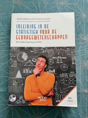 Inleiding in de statistiek voor de gedragswetenschap (met ondersteuning van SPSS)