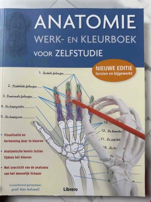 Anatomie, Werk-en Kleurboek voor zelfstudie
