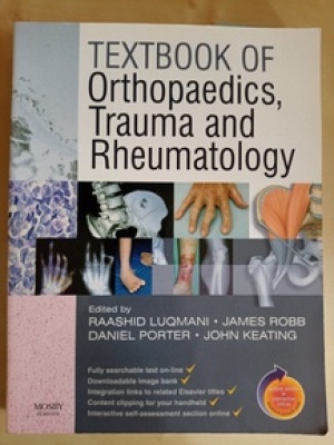 Textbook of orthopeadics, trauma and rheumatology