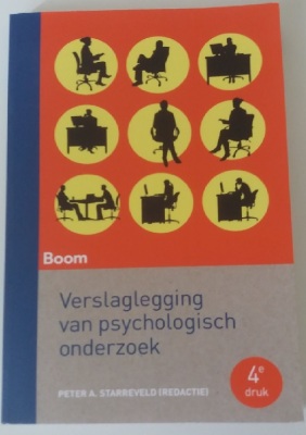 Verslaglegging van psychologisch onderzoek (4e druk)