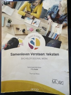 Samenleven Verstaan 2: samengesteld boek door docent