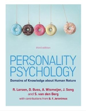 Personality Psychology Domains of Knowledge about Human Nature